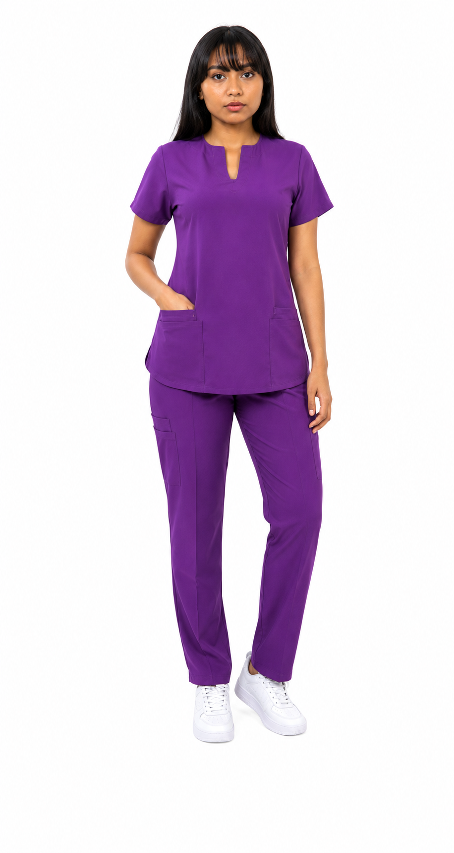 Uniforme Quirúrgico Anti-Fluido Mod. CV-3640 en color Morado